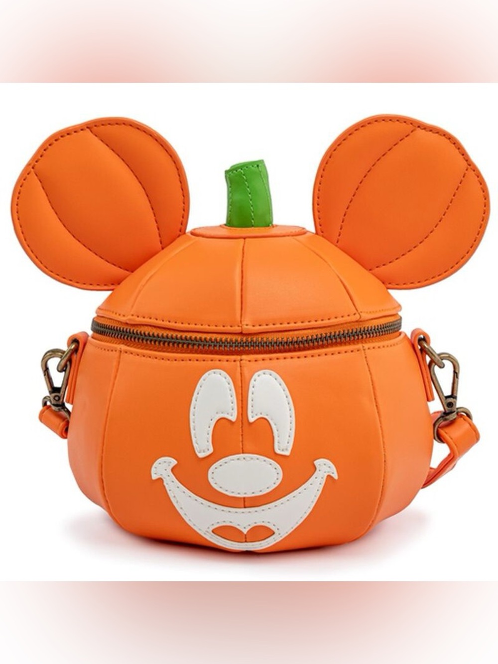 Disney Mickey-O-Lantern Glow in the Dark Crossbody Bag